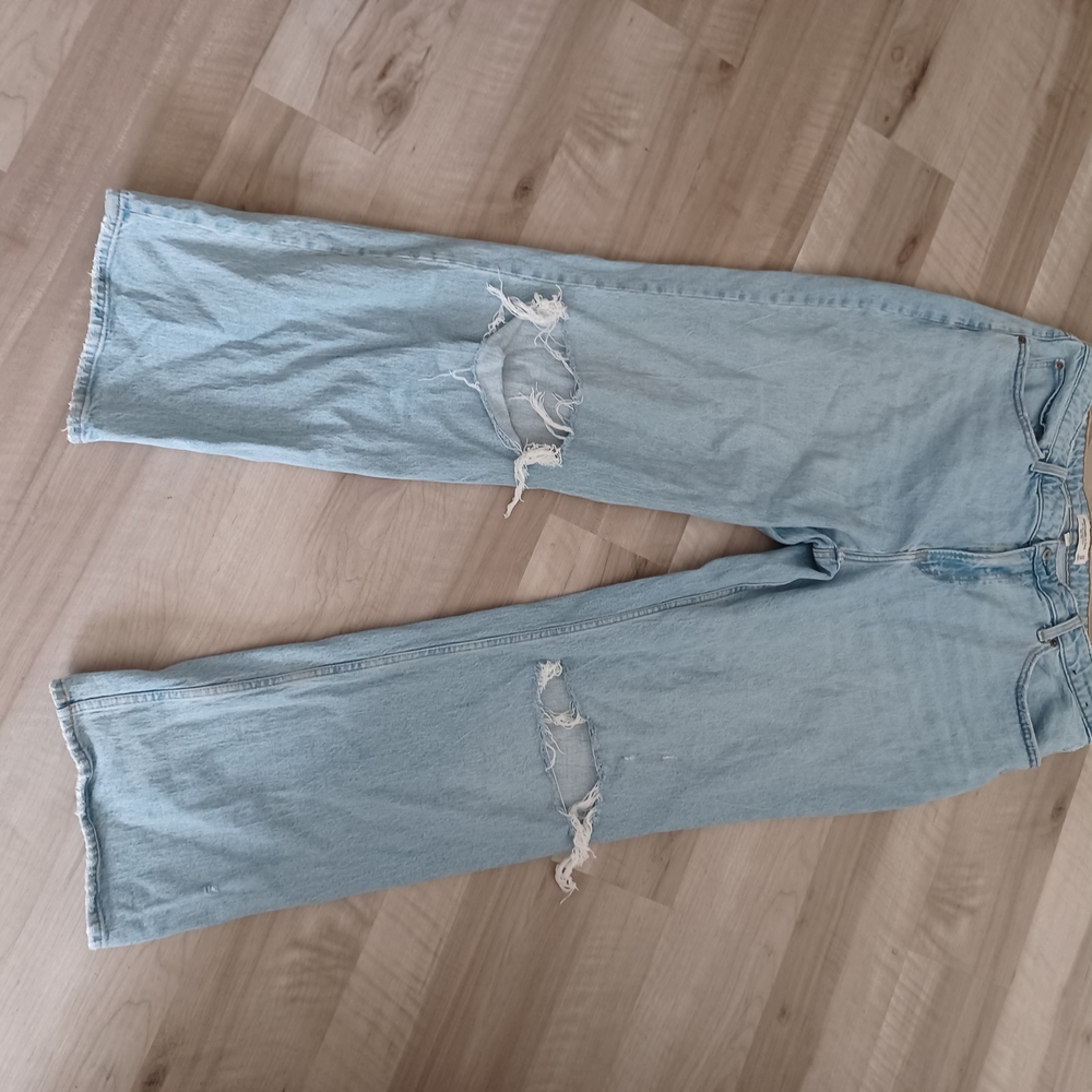 Abercrombie & Fitch Light Blue Denim Jeans